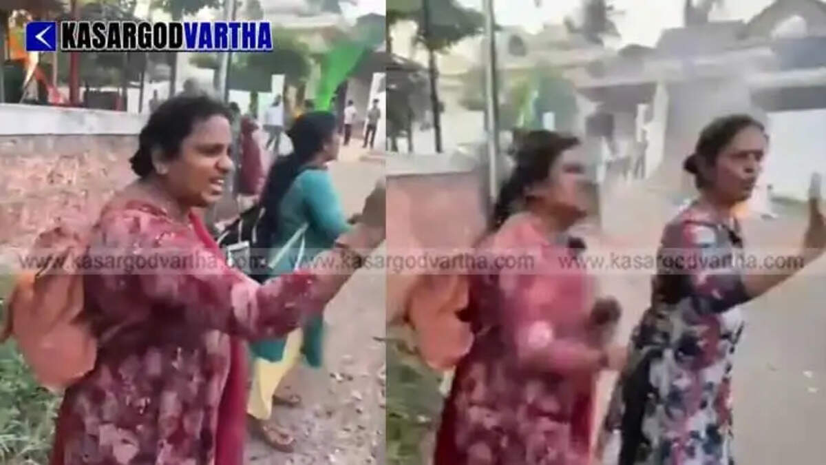 Police register case against women for provocative 'Go to Pakistan' remarks during UDF rally in Poochakkad.