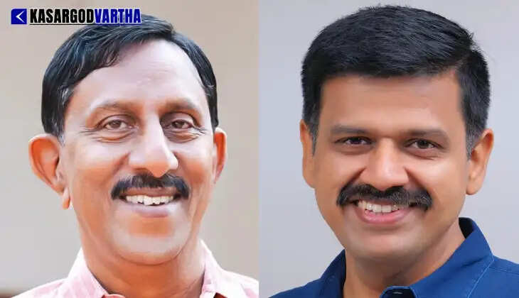 Political flags of various parties in Kasaragod during the 2026 election campaign.