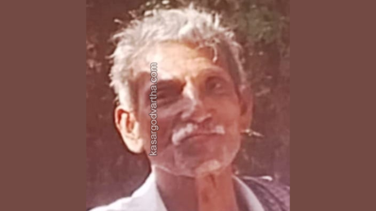 Portrait of Narayanan, the farmer who passed away.
