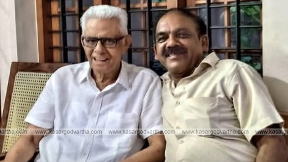 Journalist Rahman Tayalangadi and CPM leader TK Hamza