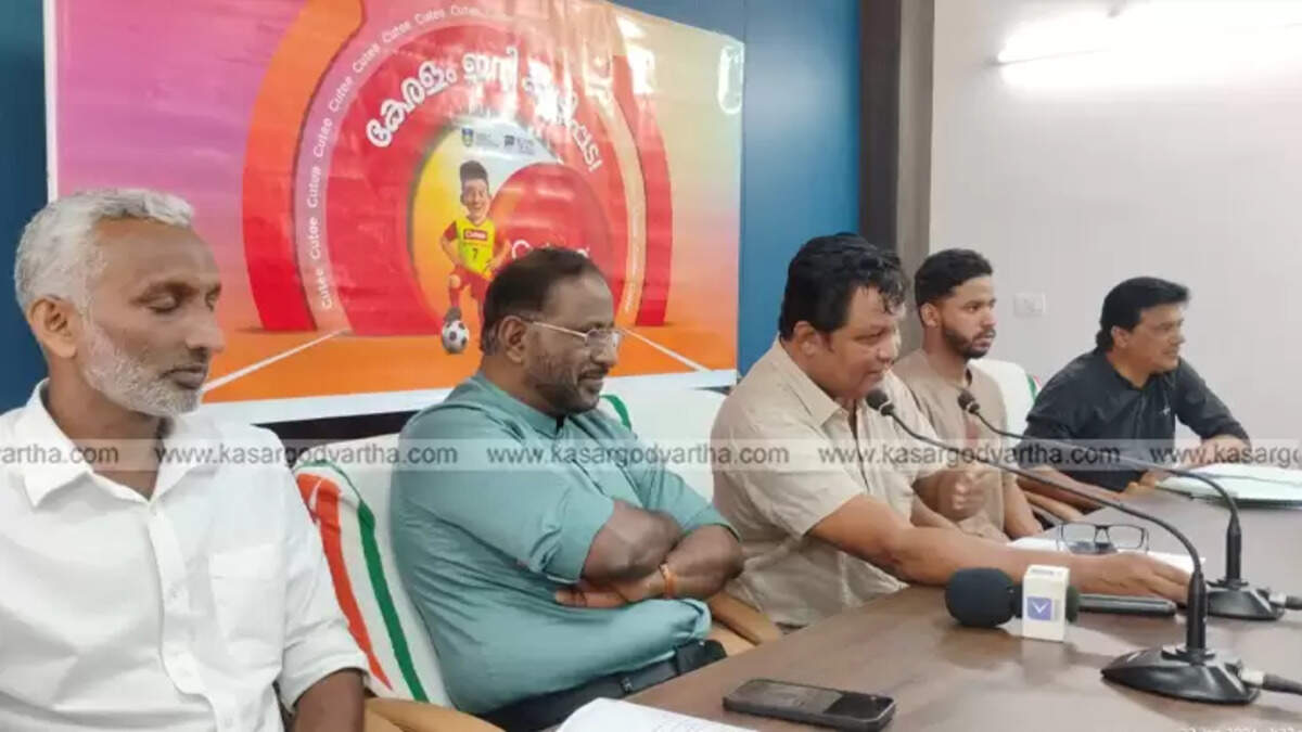 Organizers addressing the press conference regarding Football Vandi