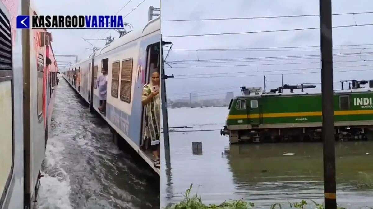 Heavy rains in Maharashtra and Gujarat disrupt train services to Kerala; Rajdhani Express delayed by 12 hours