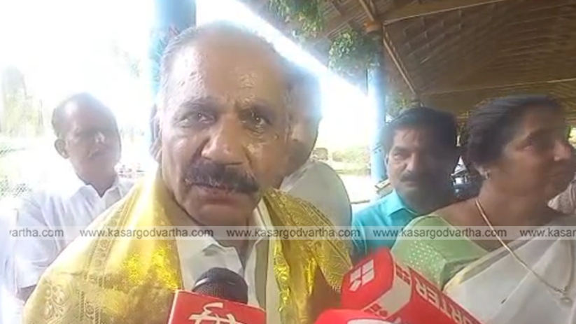 AK Saseendran speaking to media about PM SHRI scheme