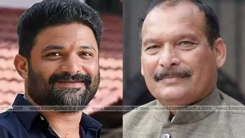 Congress leaders Ivan D'Souza and Mithun Rai who received the show cause notice.