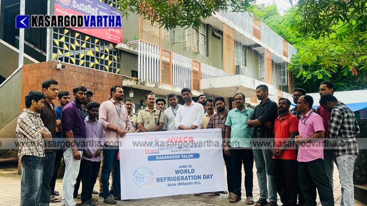 HVACREA team servicing AC at police station