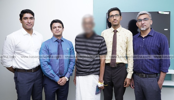 Doctors team after successful Adrenal tumor surgery