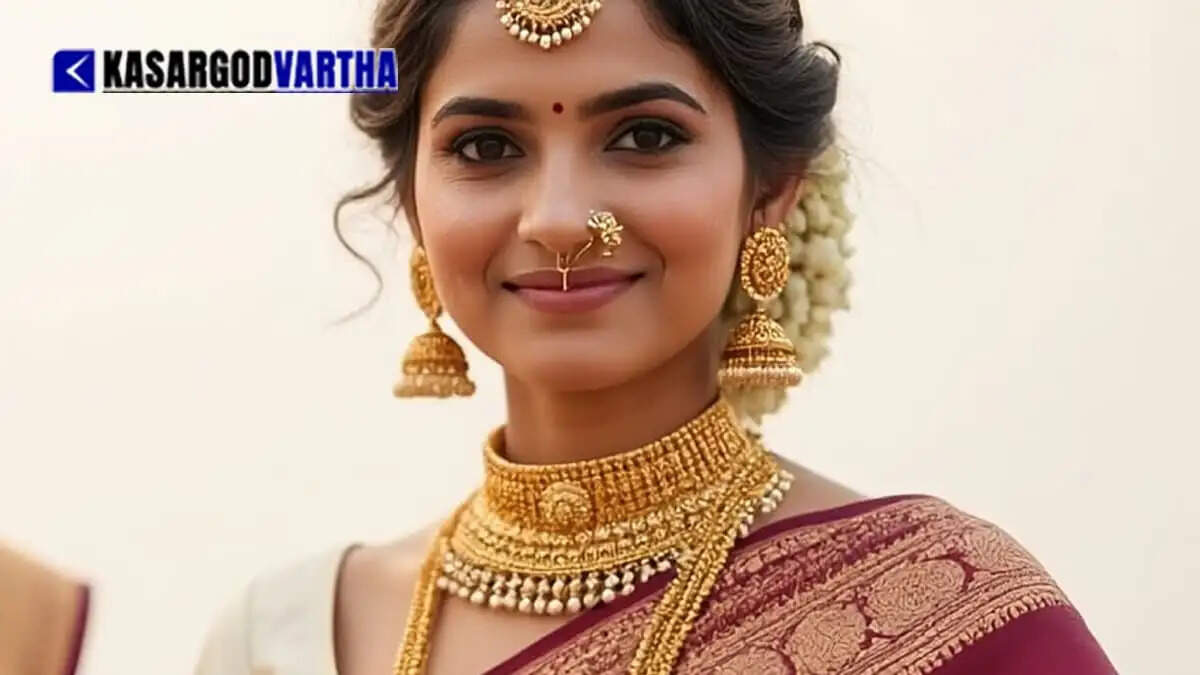 Bride Representing Kerala Gold Price July 08 