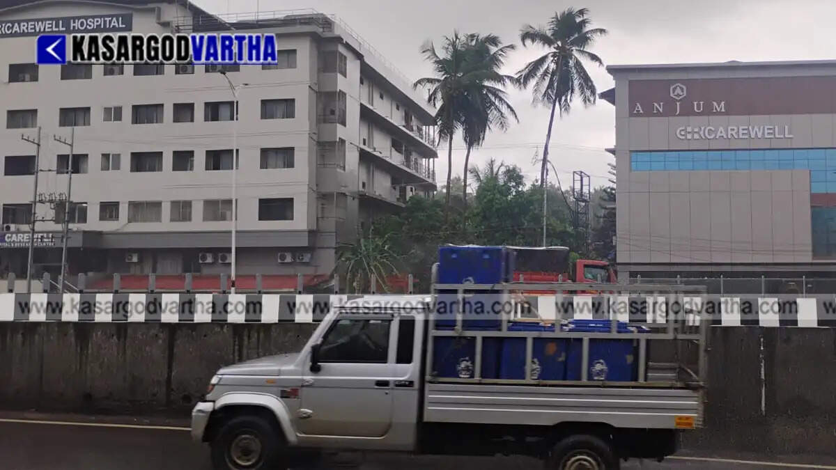 kasaragod nh construction nullipadi entry point monsoon