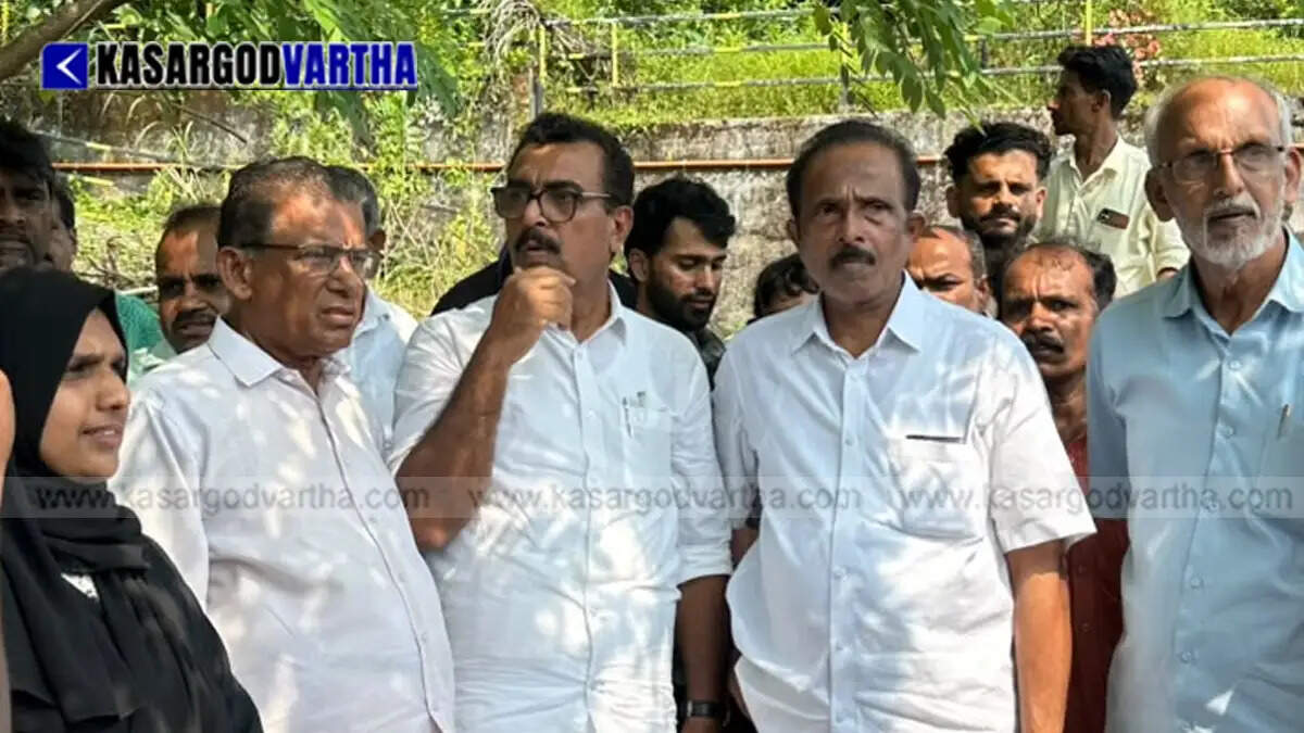 MLA K Neelakandan visits Bavikkara Check Dam tourism project site; directs officials to expedite first phase construction