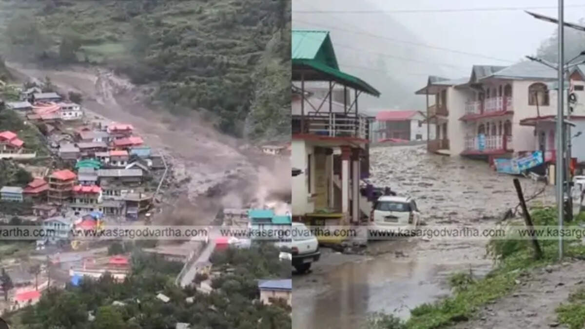 Visuals from Uttarakhand show massive devastation caused by cloudbursts and flash floods.