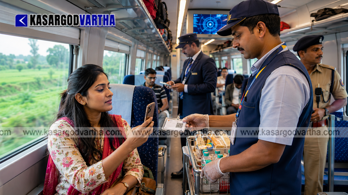  Conceptual representation of a digital QR-coded identity card for railway staff.