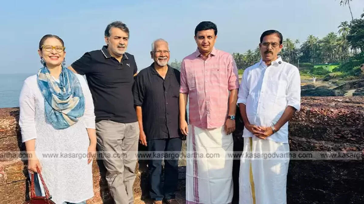 Mani Ratnam and Manisha Koirala at Bekal Fort Kerala