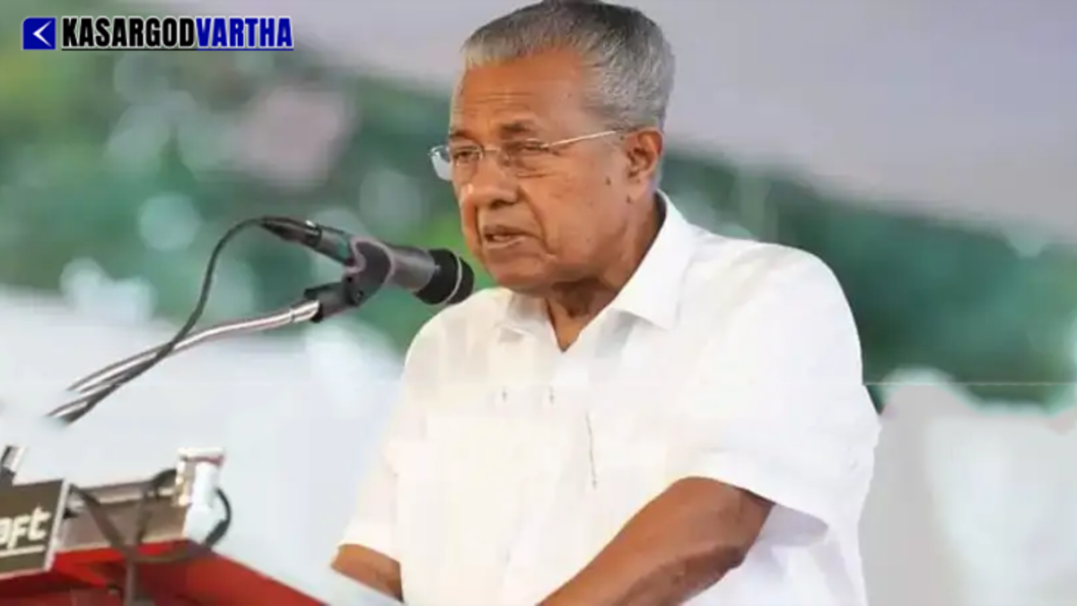 Chief Minister Pinarayi Vijayan in a high-level meeting.