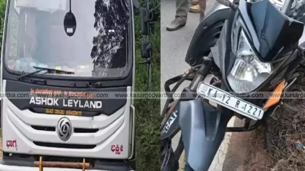 Bike Rider Dies After Being Hit by Lorry Near Madikeri