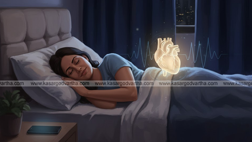 A person sleeping in a dark bedroom