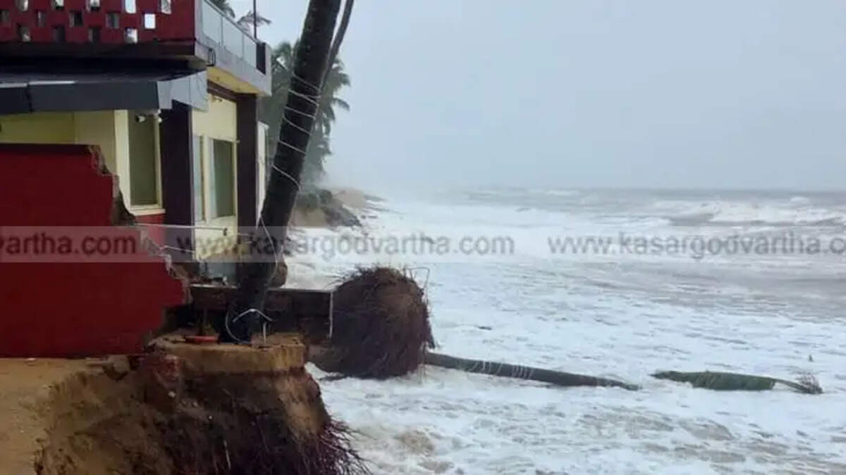 Tetrapod Hope for Kasaragod Coast: Sea Erosion Protection Proposal Submitted