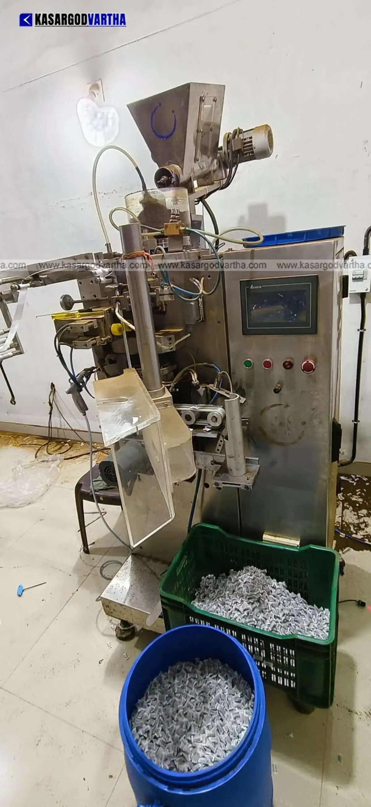Melparamba police bust illegal tobacco manufacturing unit during 'Operation Toofan' raid; two arrested with 15,000 packets.