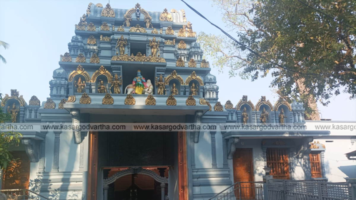  Kumbla Kanipura Sri Gopalakrishna Temple festival decorations and preparations.