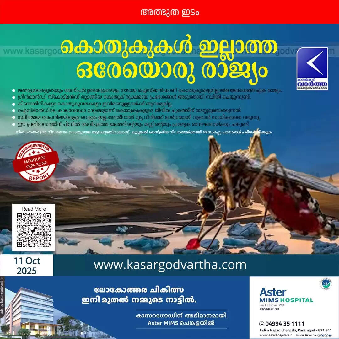 iceland only mosquito free country scientific reason