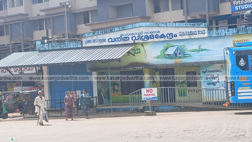 A view of the new bus stand in Kasaragod, Kerala.