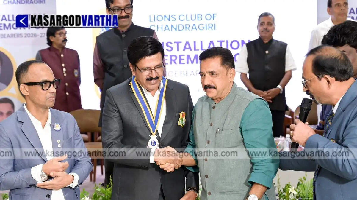 kasaragod lions club charity initiatives induction