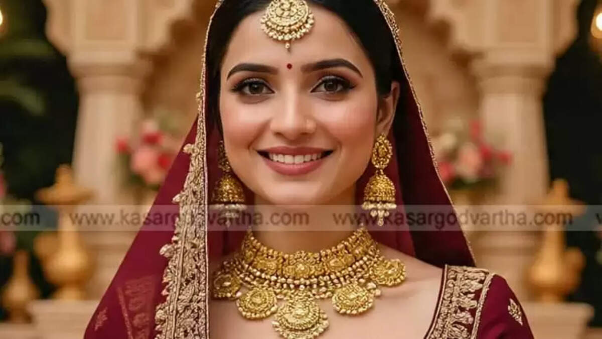 Bride Representing Kerala Gold Price January 16