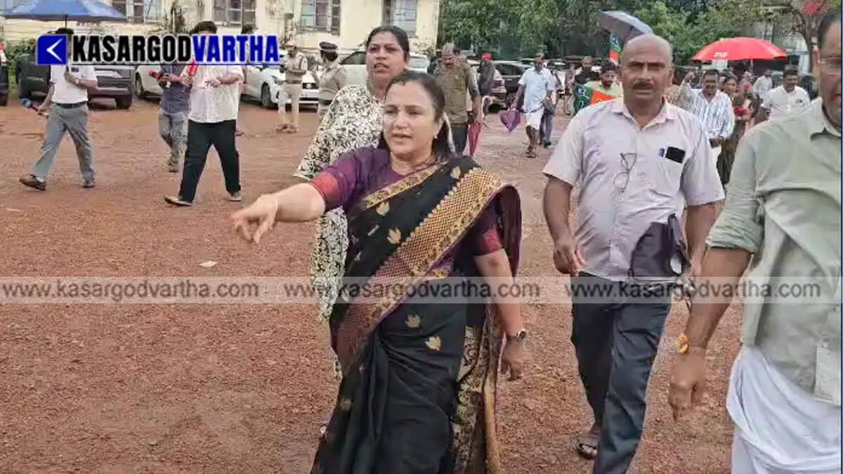  Representational image of BJP protest against Education Minister in Kumbla