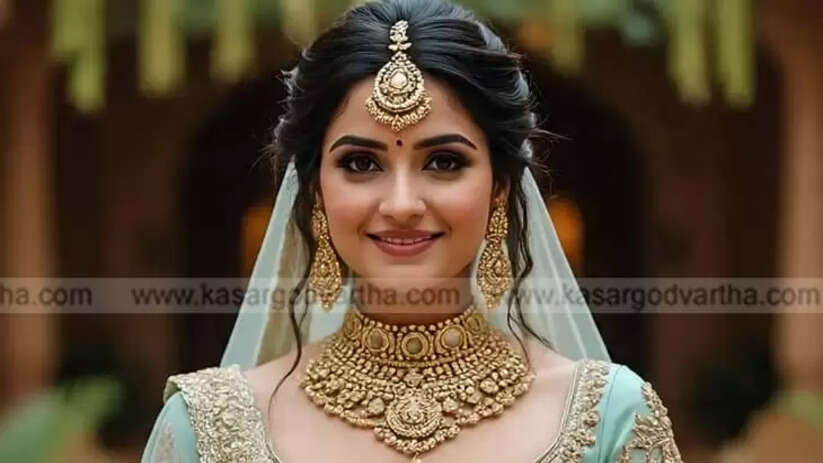 Bride Representing Kerala Gold Price December 13