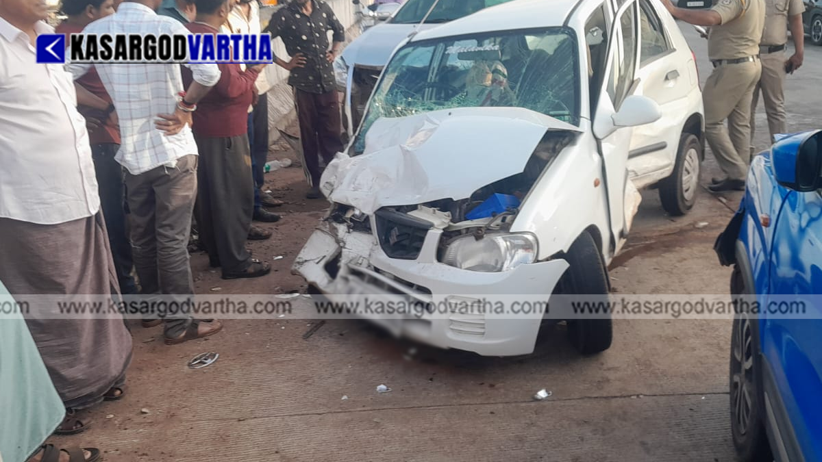 Image reflecting a multi-vehicle car accident on the national highway