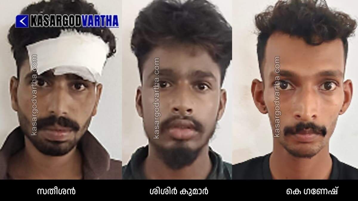 Three arrested for stealing 215 kg arecanut from solar dryer in Badiyadka