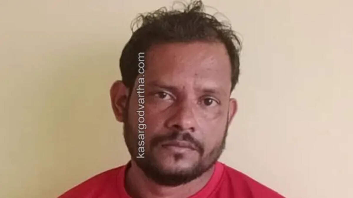 Melwin, accused in mother's murder case in Manjeshwaram.