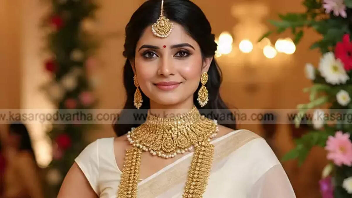  Bride Representing Kerala Gold Price January 26 