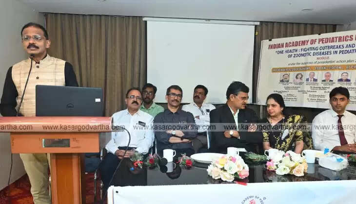 Doctors at IAP One Health Zoonotic Disease National Conference in Kasaragod