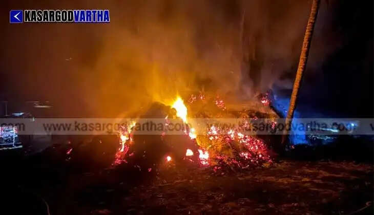 Fire Breaks Out at Coir Factory in Panur, Bovikanam