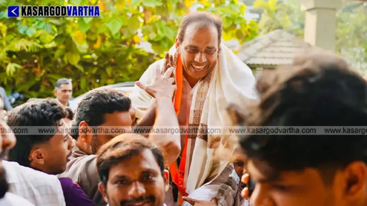 UDF candidate Kaltra Mahin during a political convention in Chenkala, Kasaragod for 2026 elections.