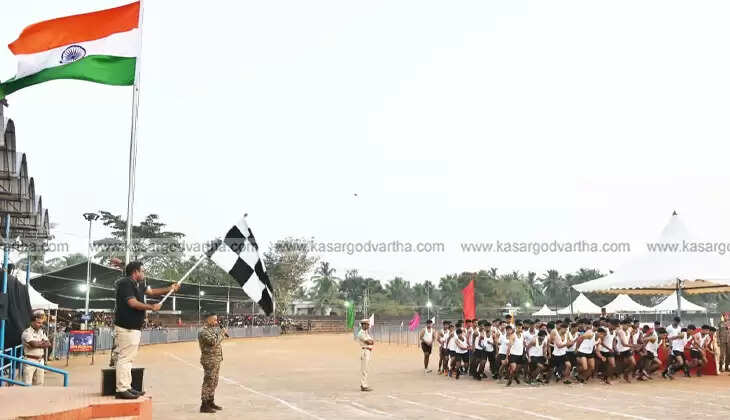 Agniveer recruitment rally at Vidyanagar stadium Kasaragod