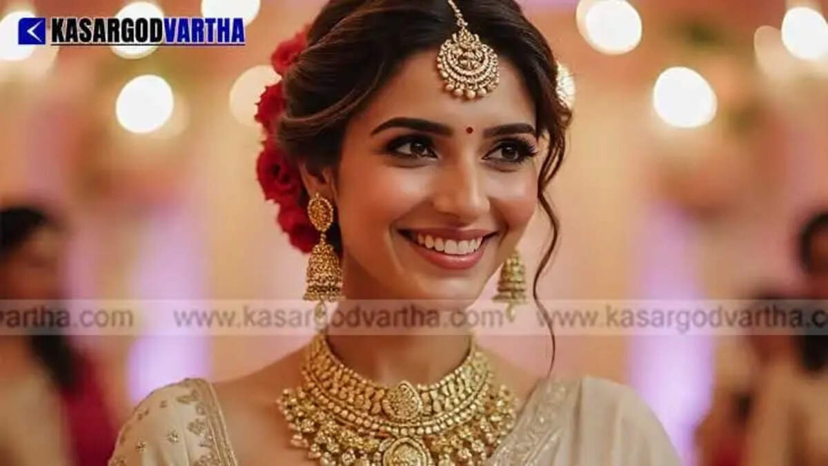 Bride Representing Kerala Gold Price March 11
