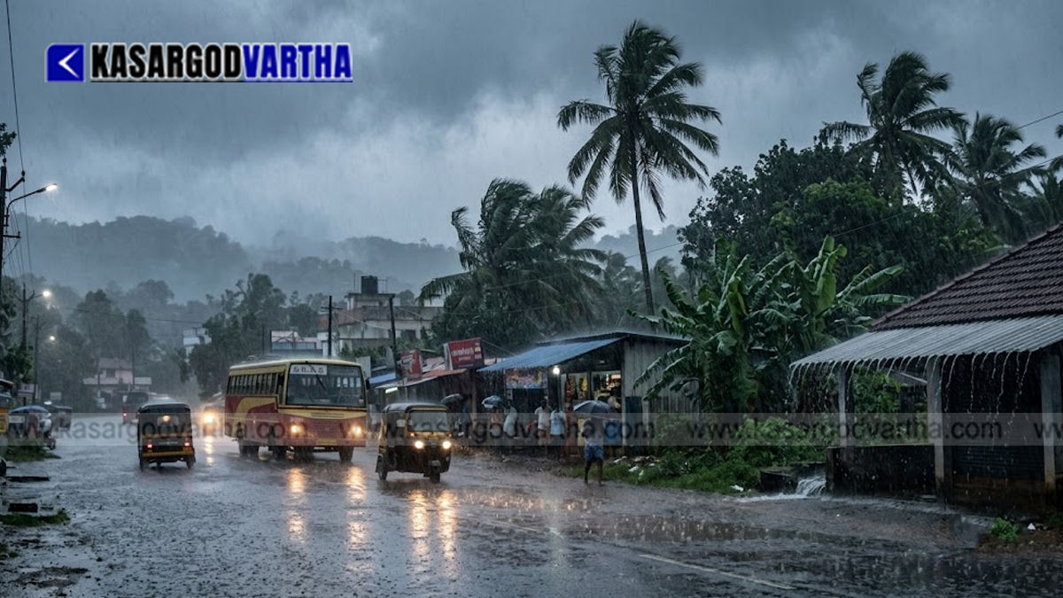Kerala Issues Yellow Alert As Heavy Rainfall Intensifies Across State on October 19, 2026